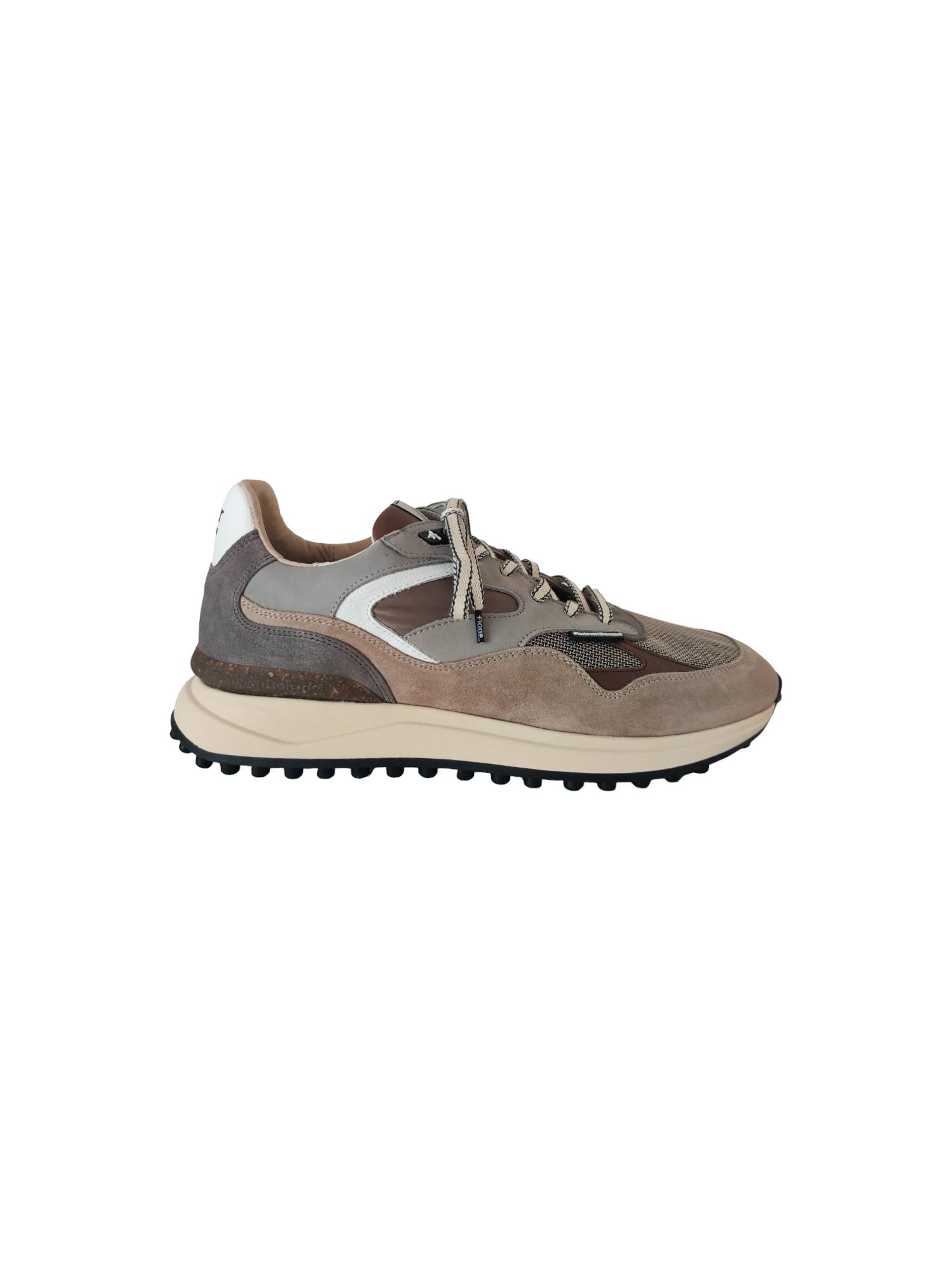 FLORIS VAN BOMMEL 10159 beige sneaker - www.claessensschoenen.nl