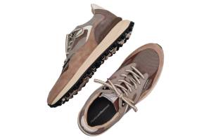 FLORIS VAN BOMMEL 10159 beige sneaker - www.claessensschoenen.nl