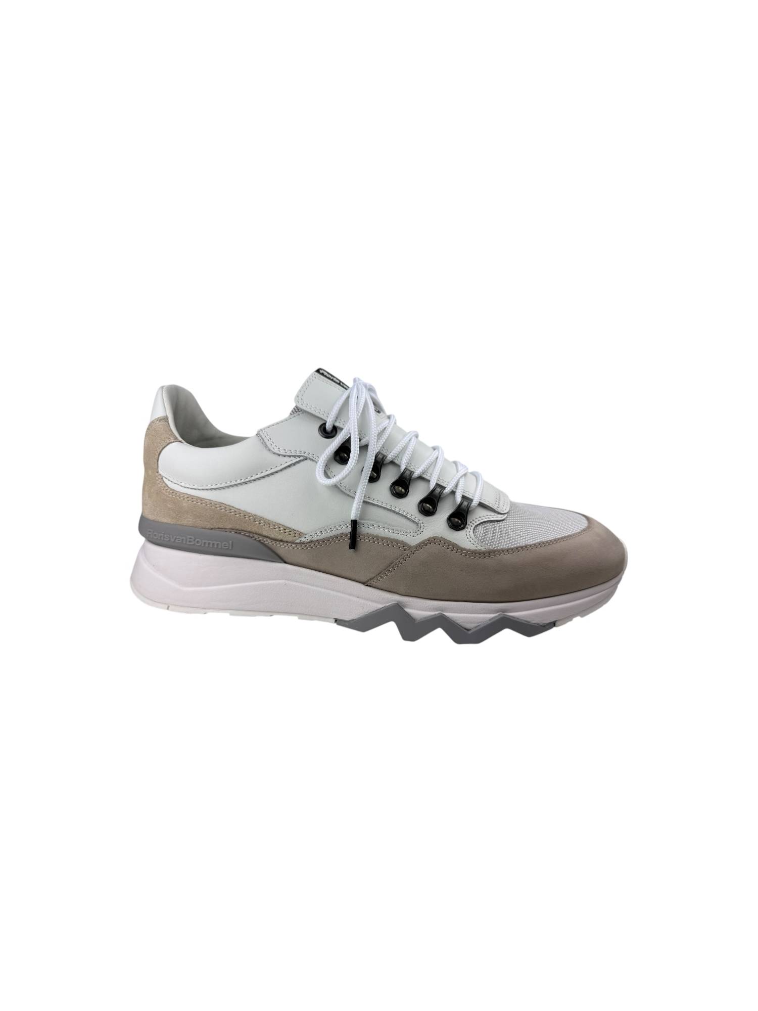 FLORIS VAN BOMMEL 10135-60-03 beige sneaker - www.claessensschoenen.nl