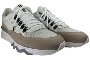 FLORIS VAN BOMMEL 10135-60-03 beige sneaker - www.claessensschoenen.nl