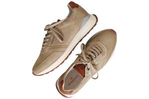 BERKELMANS 251023047 beige sneaker - www.claessensschoenen.nl