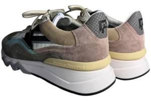 FLORIS VAN BOMMEL 10136-34-03 taupe sneaker - www.claessensschoenen.nl