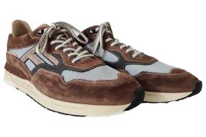 FLORIS VAN BOMMEL 10153 cognac sneaker - www.claessensschoenen.nl