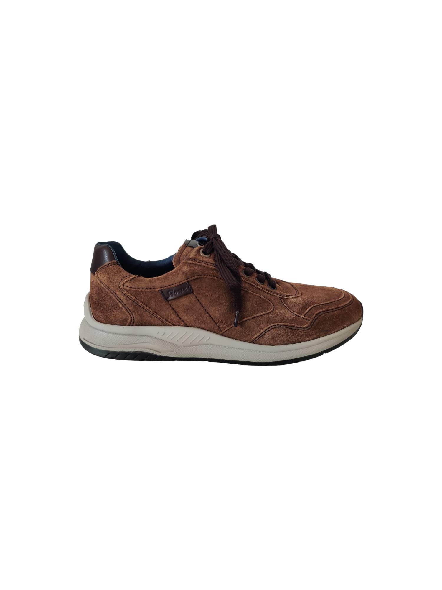 SIOUX 1110806 bruin sneaker - www.claessensschoenen.nl