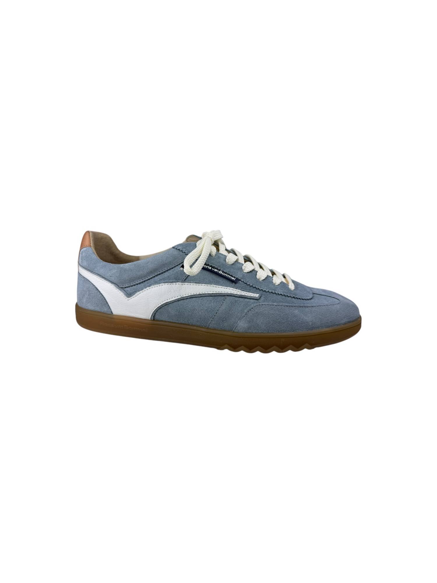 FLORIS VAN BOMMEL 10224-42-01 licht blauw sneaker - www.claessensschoenen.nl