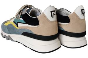 FLORIS VAN BOMMEL 10136-342-03 licht blauw sneaker - www.claessensschoenen.nl