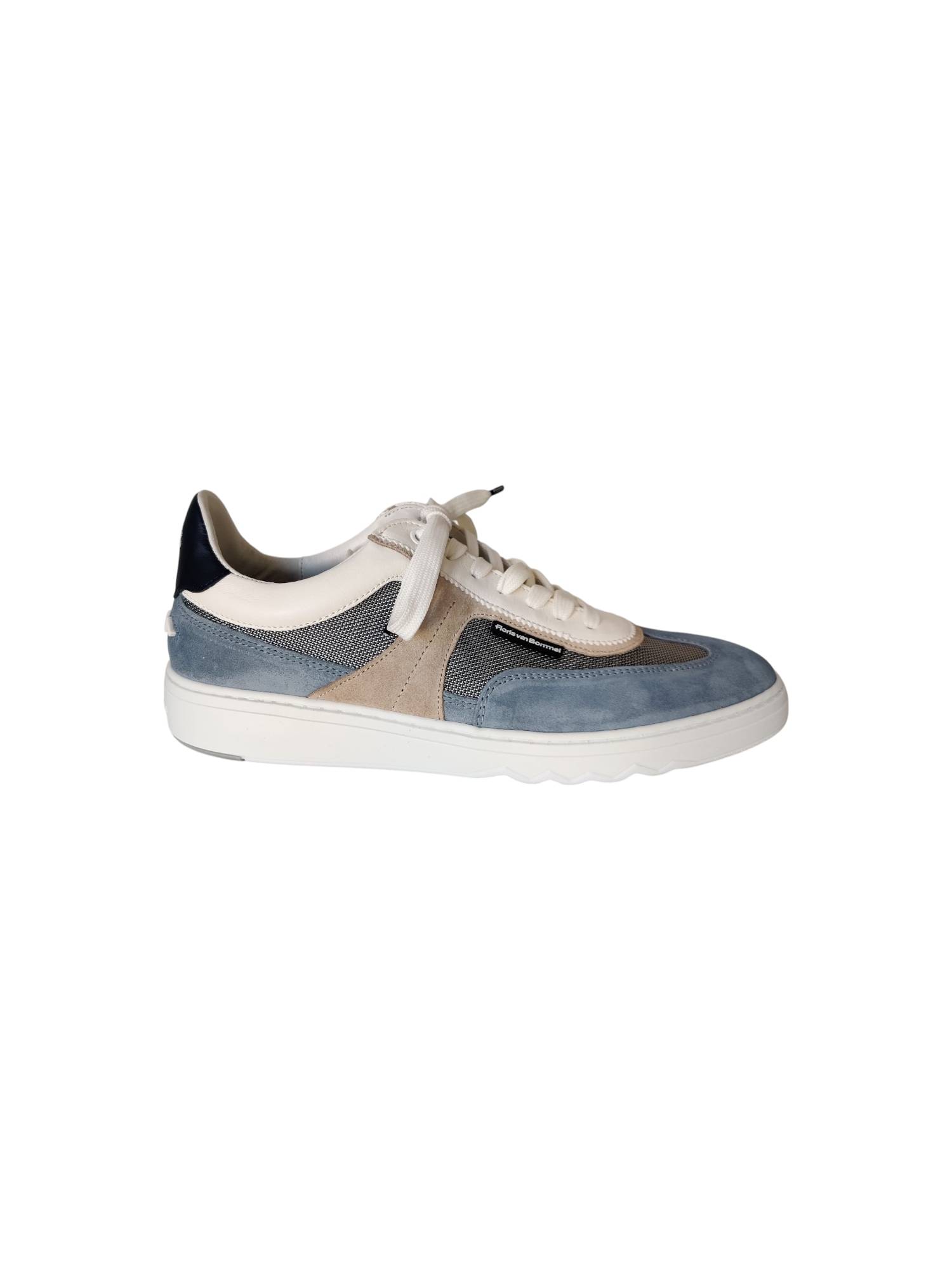 FLORIS VAN BOMMEL 10216-42-01 licht blauw sneaker - www.claessensschoenen.nl