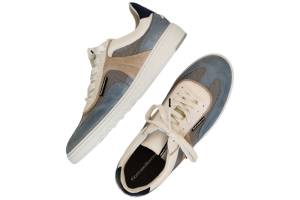 FLORIS VAN BOMMEL 10216-42-01 licht blauw sneaker - www.claessensschoenen.nl