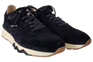 FLORIS VAN BOMMEL 10136 blauw sneaker - www.claessensschoenen.nl