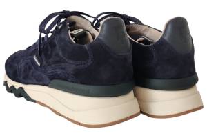 FLORIS VAN BOMMEL 10136 blauw sneaker - www.claessensschoenen.nl