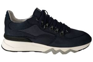 FLORIS VAN BOMMEL 10135-40-02 blauw sneaker - www.claessensschoenen.nl