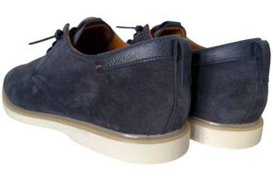 CETTI 1351 blauw veterschoen - www.claessensschoenen.nl