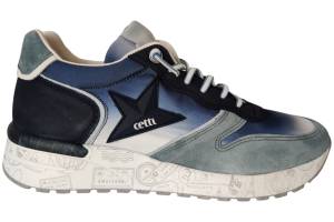 CETTI 1353 blauw sneaker - www.claessensschoenen.nl