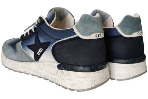 CETTI 1353 blauw sneaker - www.claessensschoenen.nl