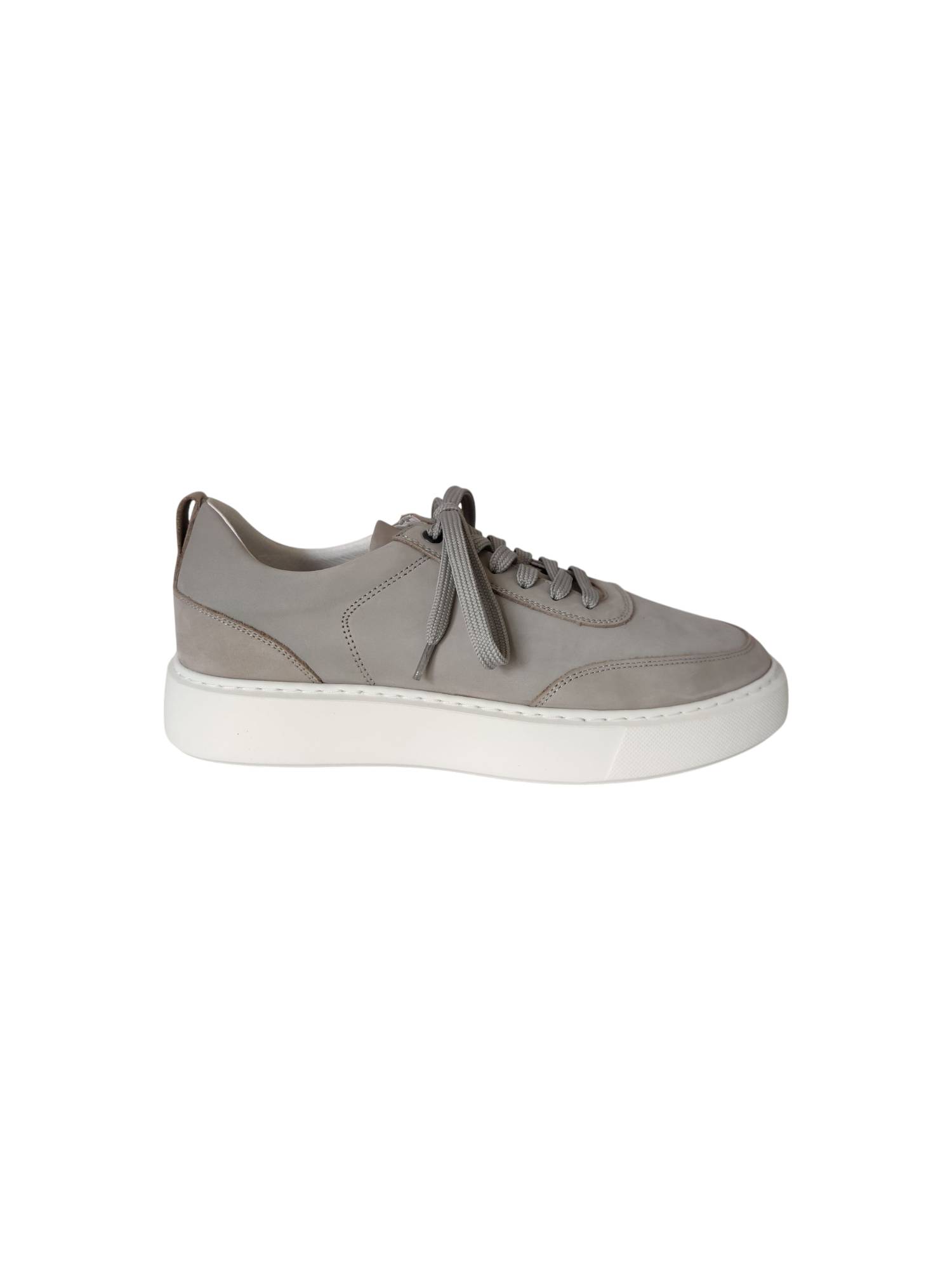 BERKELMANS 2512939318 licht grijs sneaker - www.claessensschoenen.nl