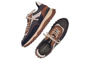 FLORIS VAN BOMMEL 10138 grijs sneaker - www.claessensschoenen.nl