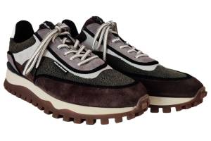 FLORIS VAN BOMMEL 10138 groen sneaker - www.claessensschoenen.nl