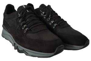 FLORIS VAN BOMMEL 10135 zwart sneaker - www.claessensschoenen.nl