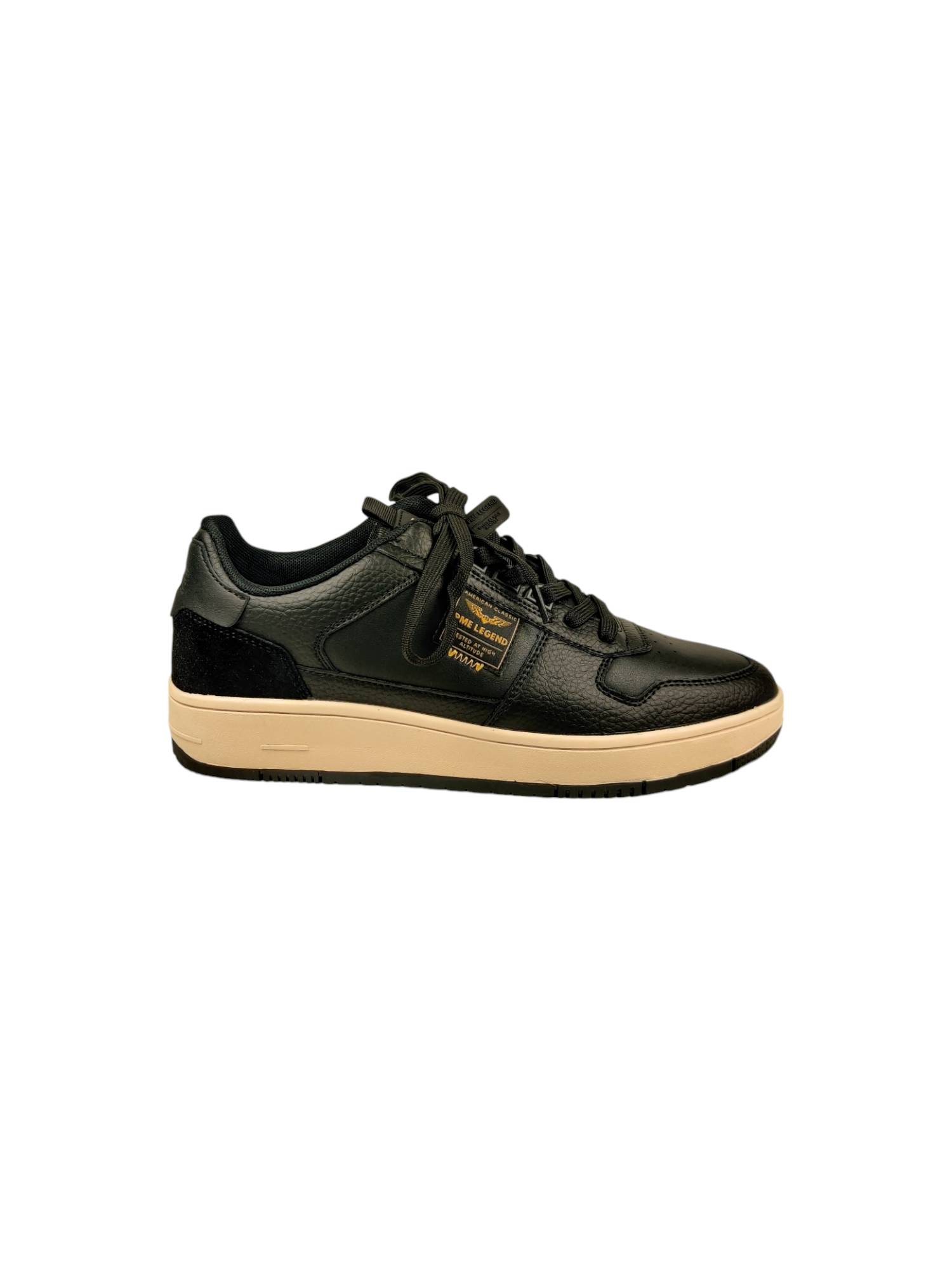 PME LEGENT GOBBLER zwart sneaker - www.claessensschoenen.nl