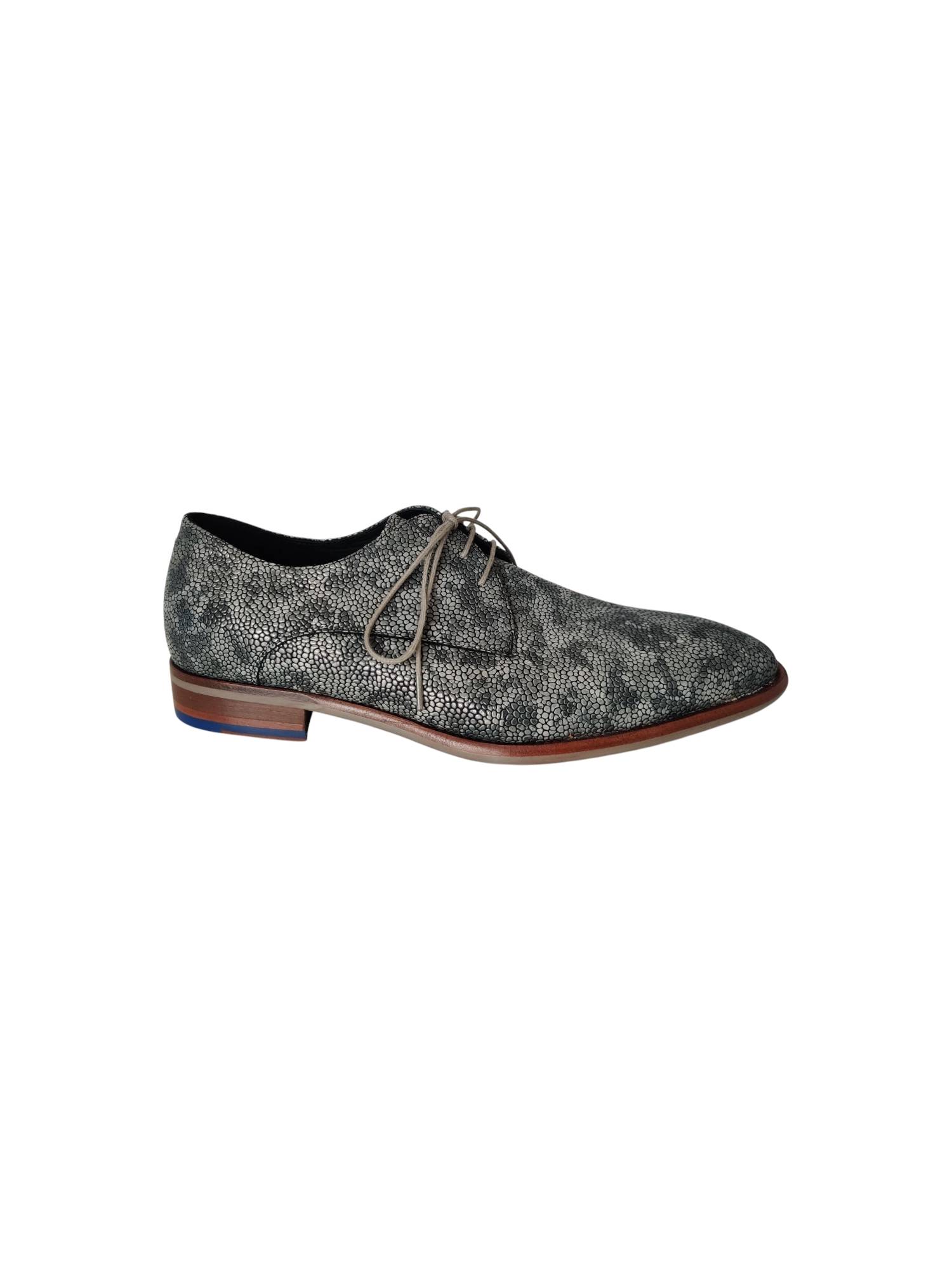 FLORIS VAN BOMMEL 30314-31-01 grijs veterschoen - www.claessensschoenen.nl