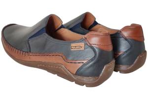 PIKOLINOS 3128 blauw instapper - www.claessensschoenen.nl