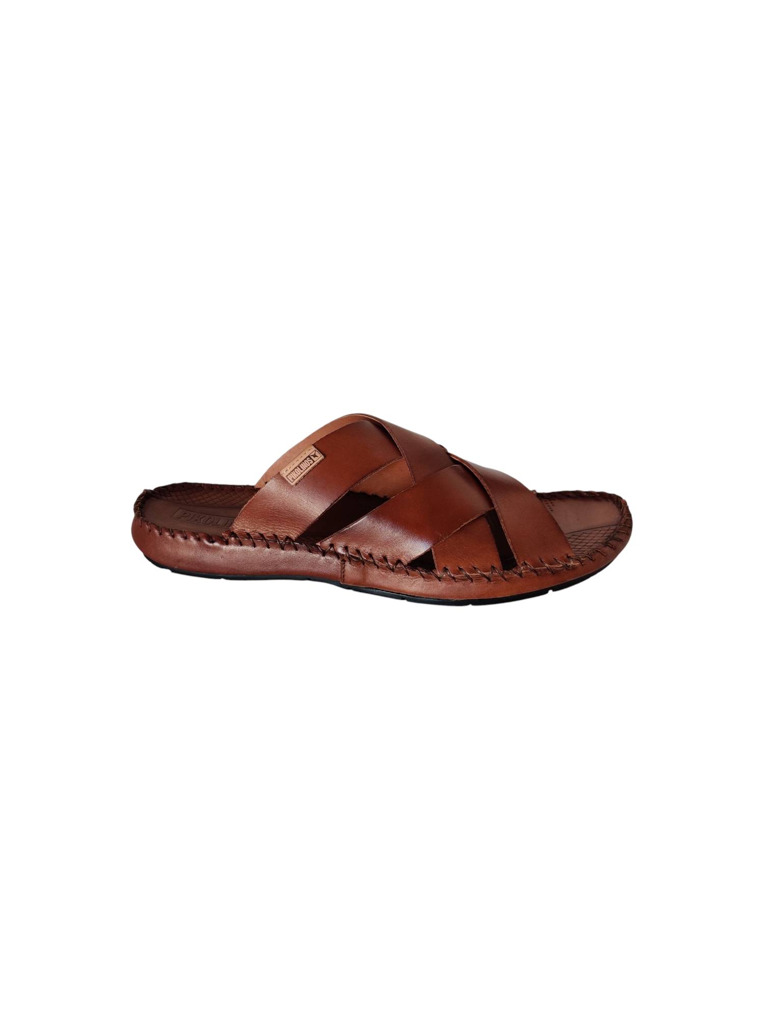 PIKOLINOS 0015 cognac slippers - www.claessensschoenen.nl