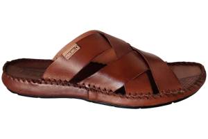 PIKOLINOS 0015 cognac slippers - www.claessensschoenen.nl