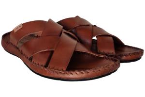 PIKOLINOS 0015 cognac slippers - www.claessensschoenen.nl