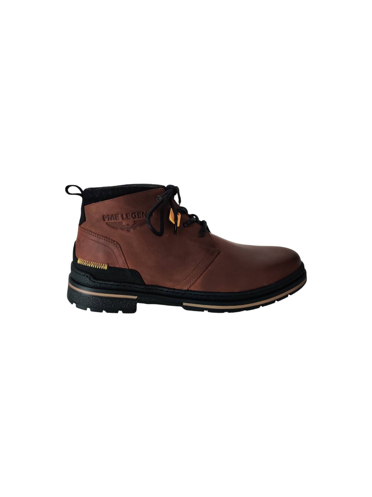 PME LEGEND FLEETMAN cognac enkelboot - www.claessensschoenen.nl