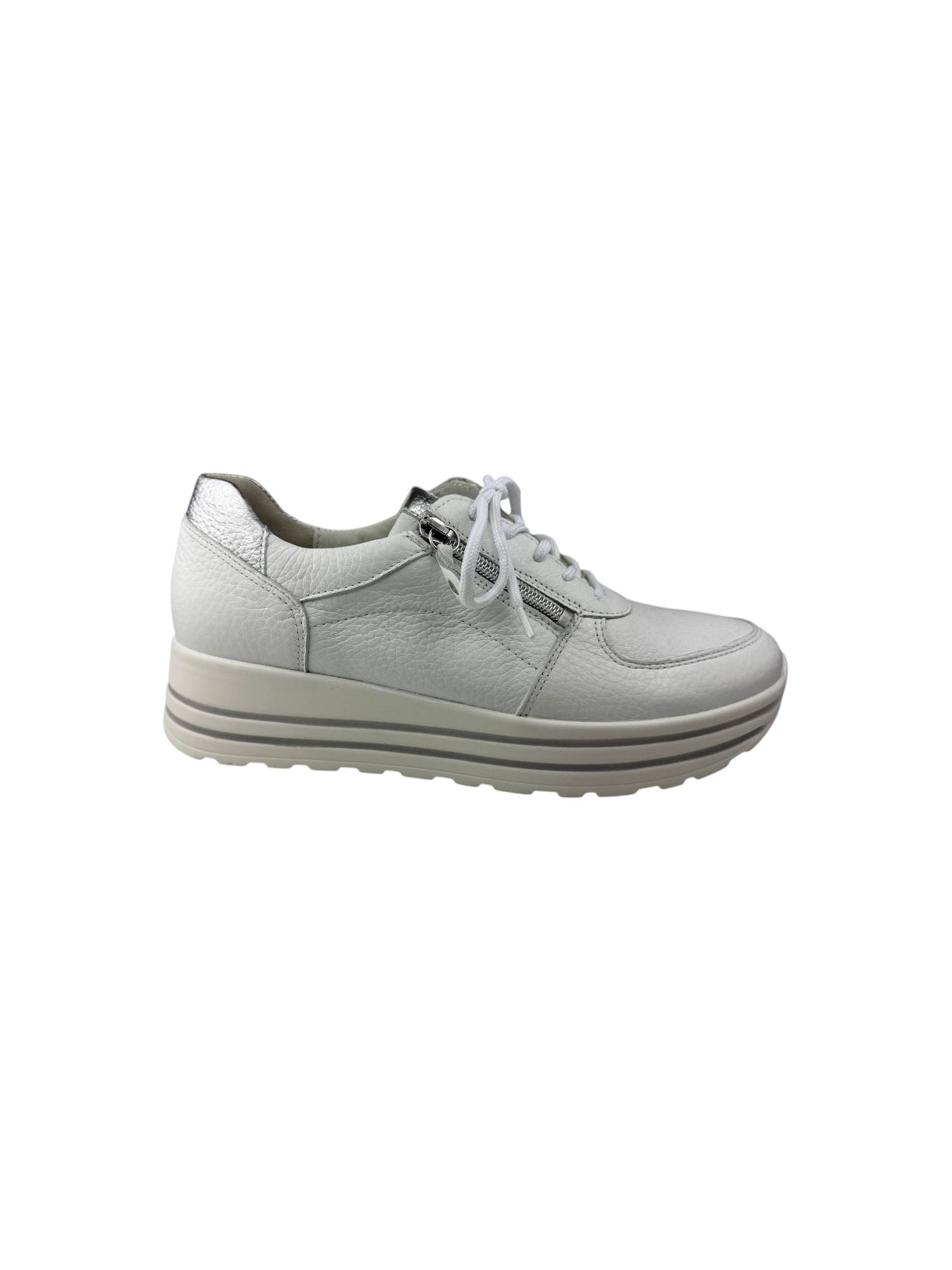 WALDLAUFER 758009-200-150 wit sneaker - www.claessensschoenen.nl