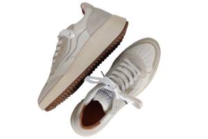 SHABBIES SH001003951W wit sneaker - www.claessensschoenen.nl