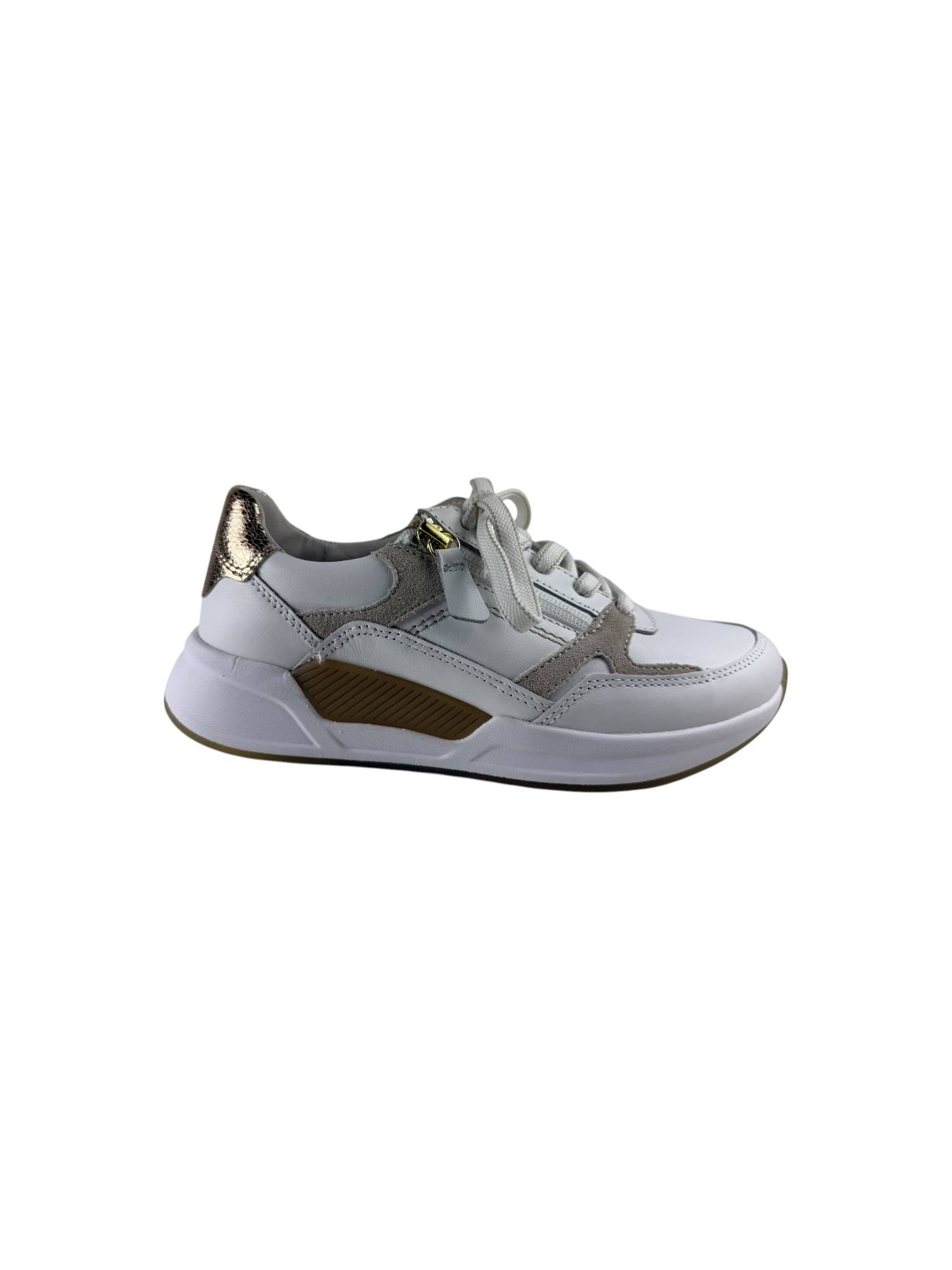 GABOR 66.958.52 wit sneaker - www.claessensschoenen.nl