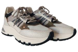 VIA VAI 60048 LIZ beige sneaker - www.claessensschoenen.nl