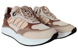 POELMAN LPCHARU-01POE2 beige sneaker - www.claessensschoenen.nl