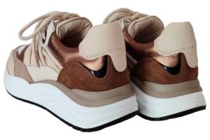 POELMAN LPCHARU-01POE2 beige sneaker - www.claessensschoenen.nl