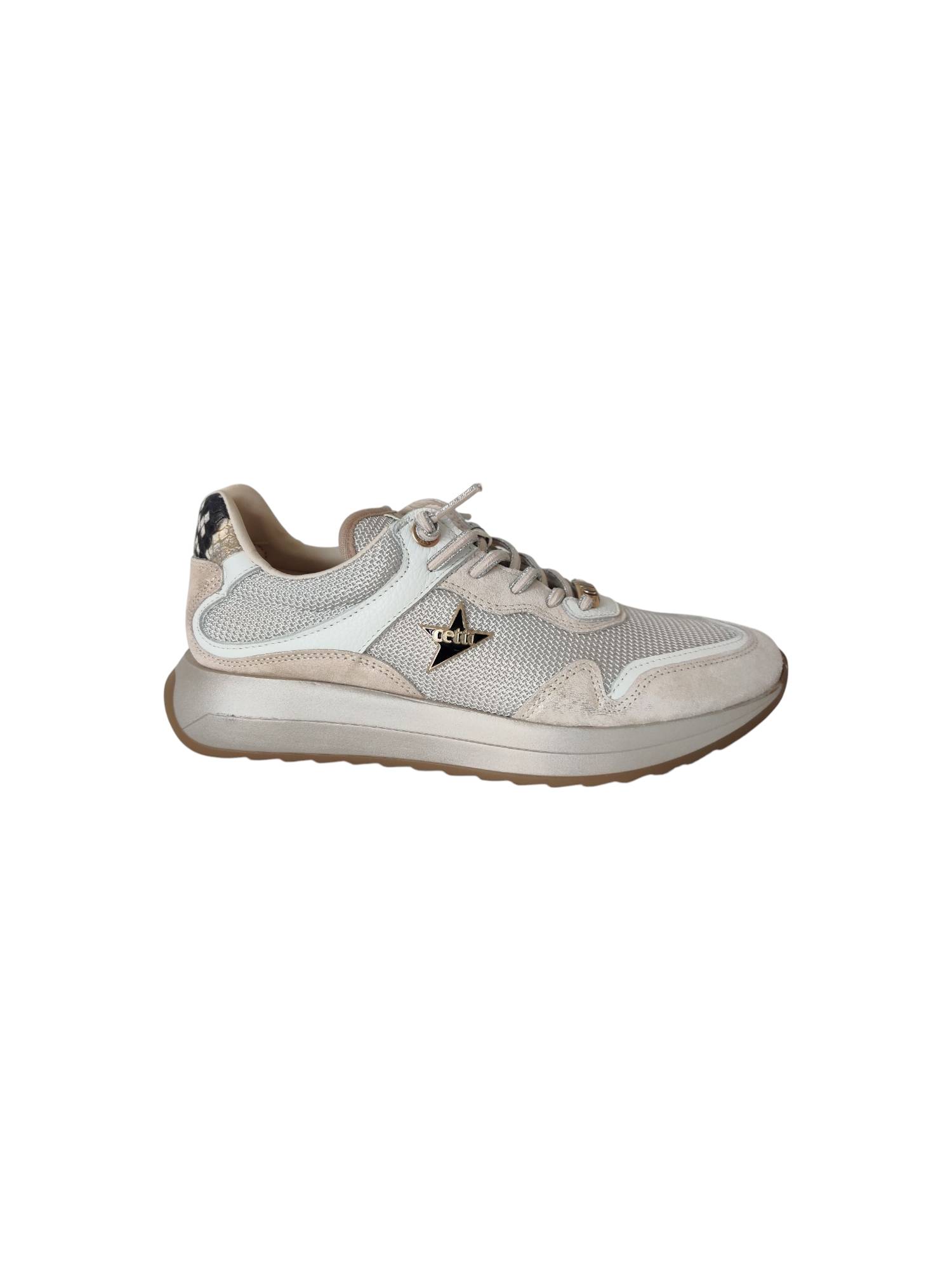 CETTI 1382 beige sneaker - www.claessensschoenen.nl