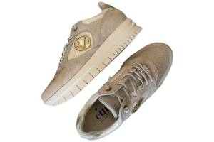 CETTI 1374 beige sneaker - www.claessensschoenen.nl