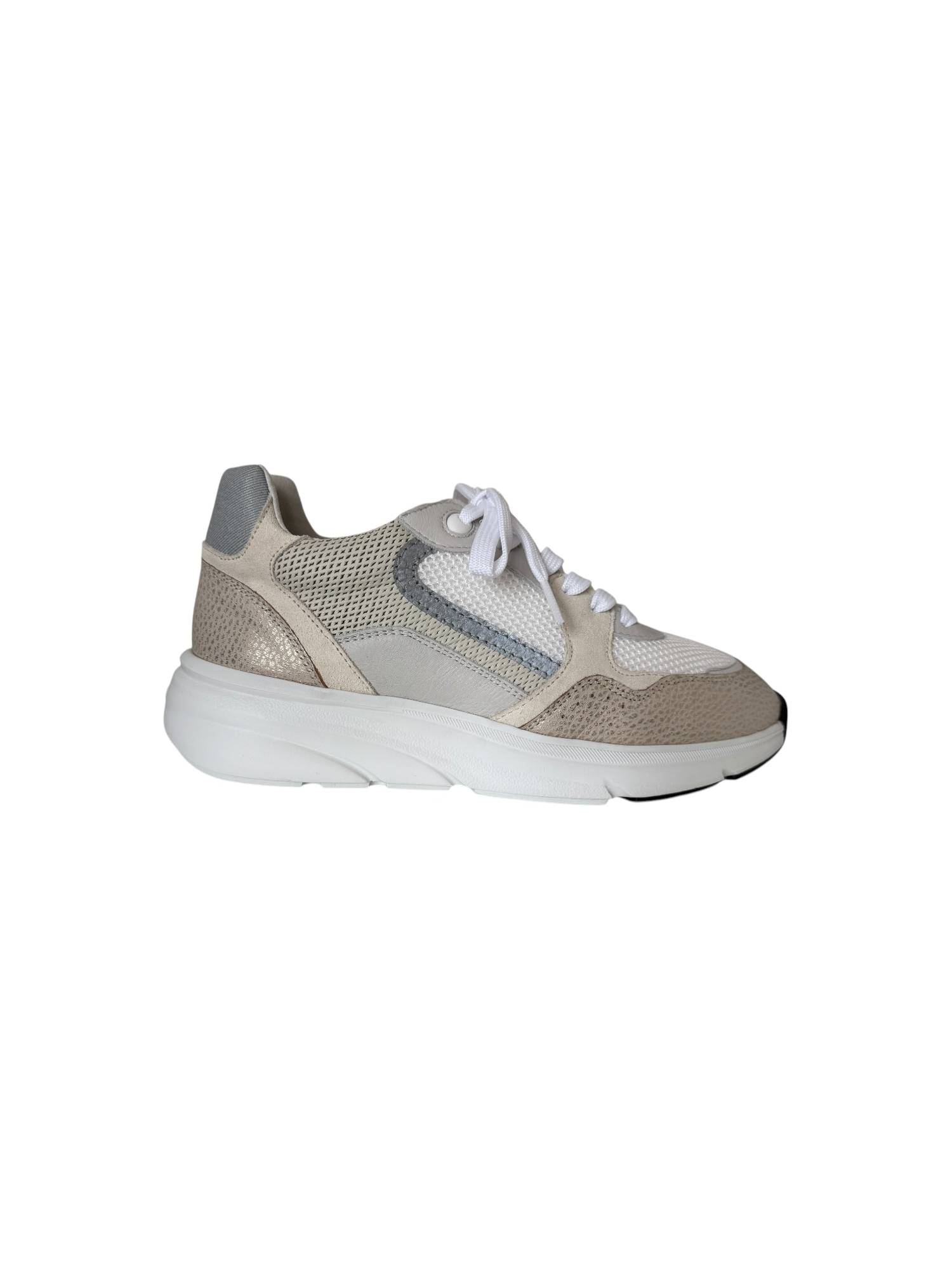 VIA VAI VIC CELIA 62044-06-1219 beige sneaker - www.claessensschoenen.nl