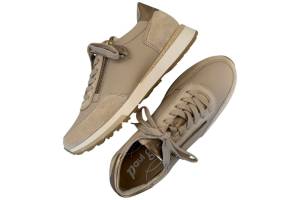 PAUL GREEN 5310-007 beige sneaker - www.claessensschoenen.nl