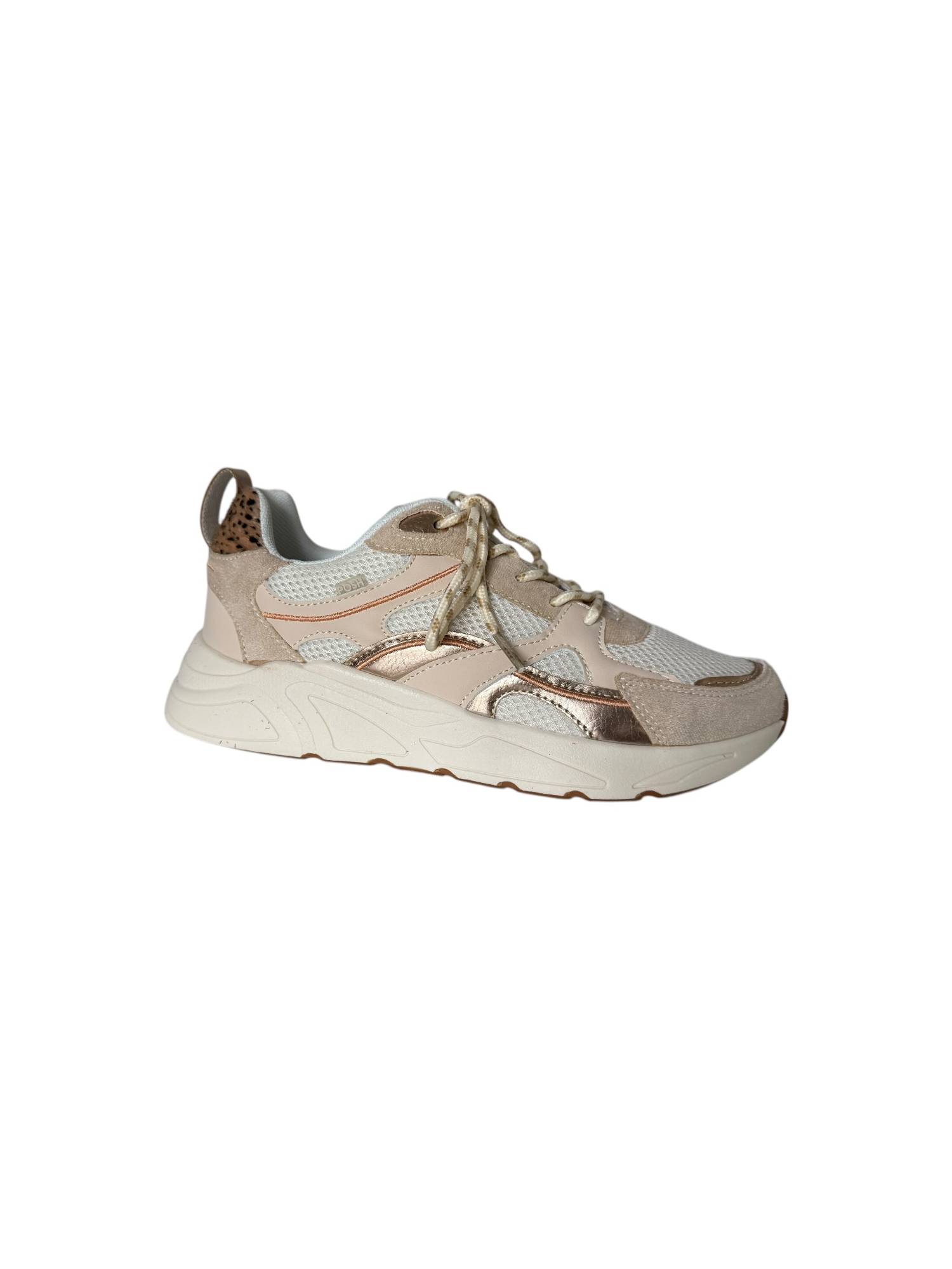 POELMAN C1852X29PSH3 beige sneaker - www.claessensschoenen.nl