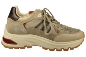 VIA VAI 60048 LIZ taupe sneaker - www.claessensschoenen.nl