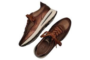 DL SPORT 6333 bruin sneaker - www.claessensschoenen.nl