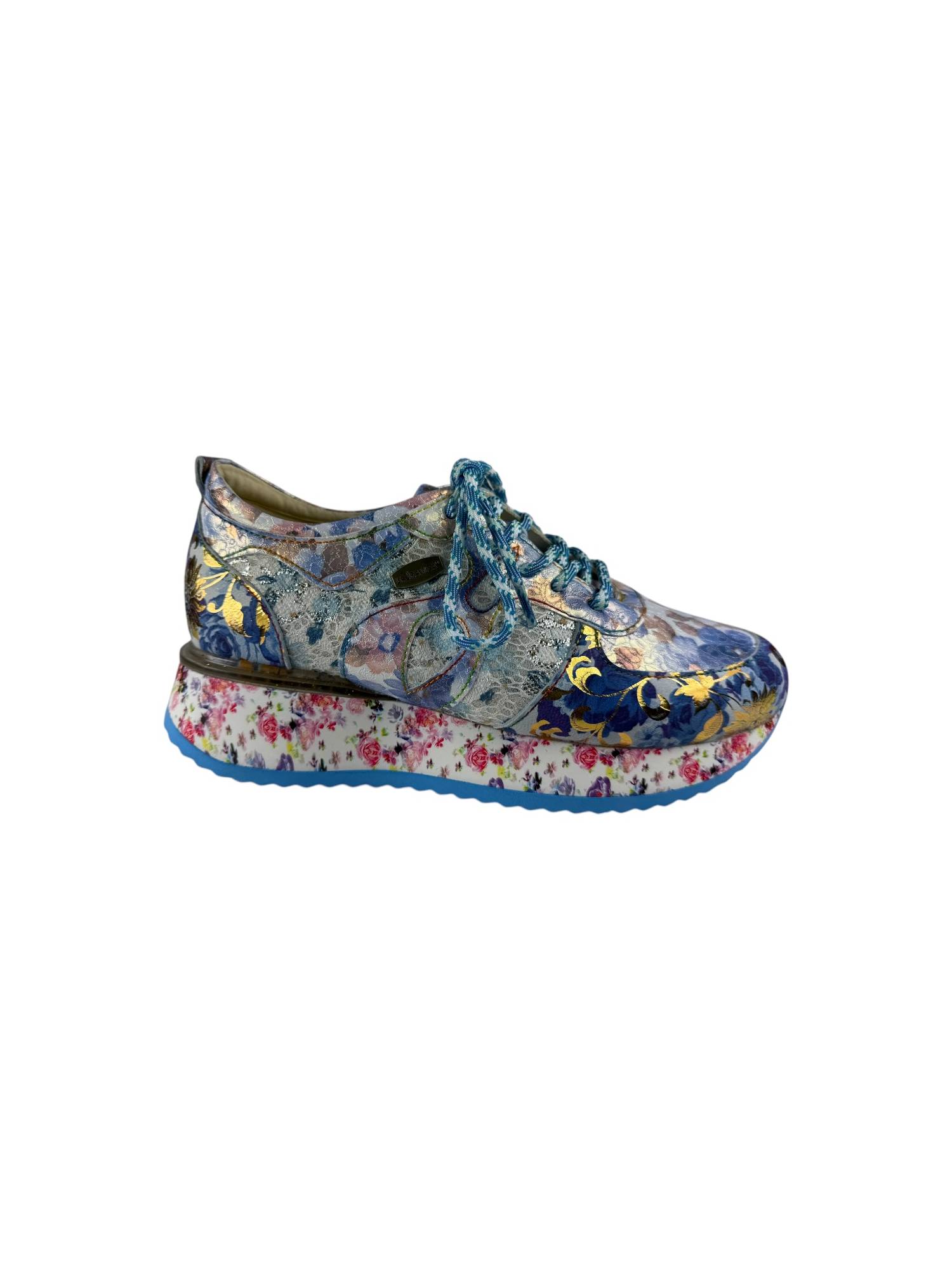 LAURA VITA DELPHINE 47 blauw sneaker - www.claessensschoenen.nl