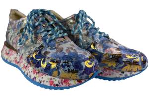 LAURA VITA DELPHINE 47 blauw sneaker - www.claessensschoenen.nl