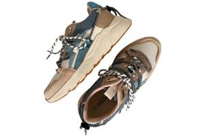 POELMAN C1852X20PSH6 blauw sneaker - www.claessensschoenen.nl