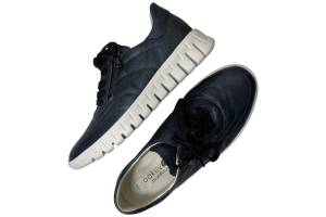 WALDLAUFER 916002-154-206 blauw sneaker - www.claessensschoenen.nl