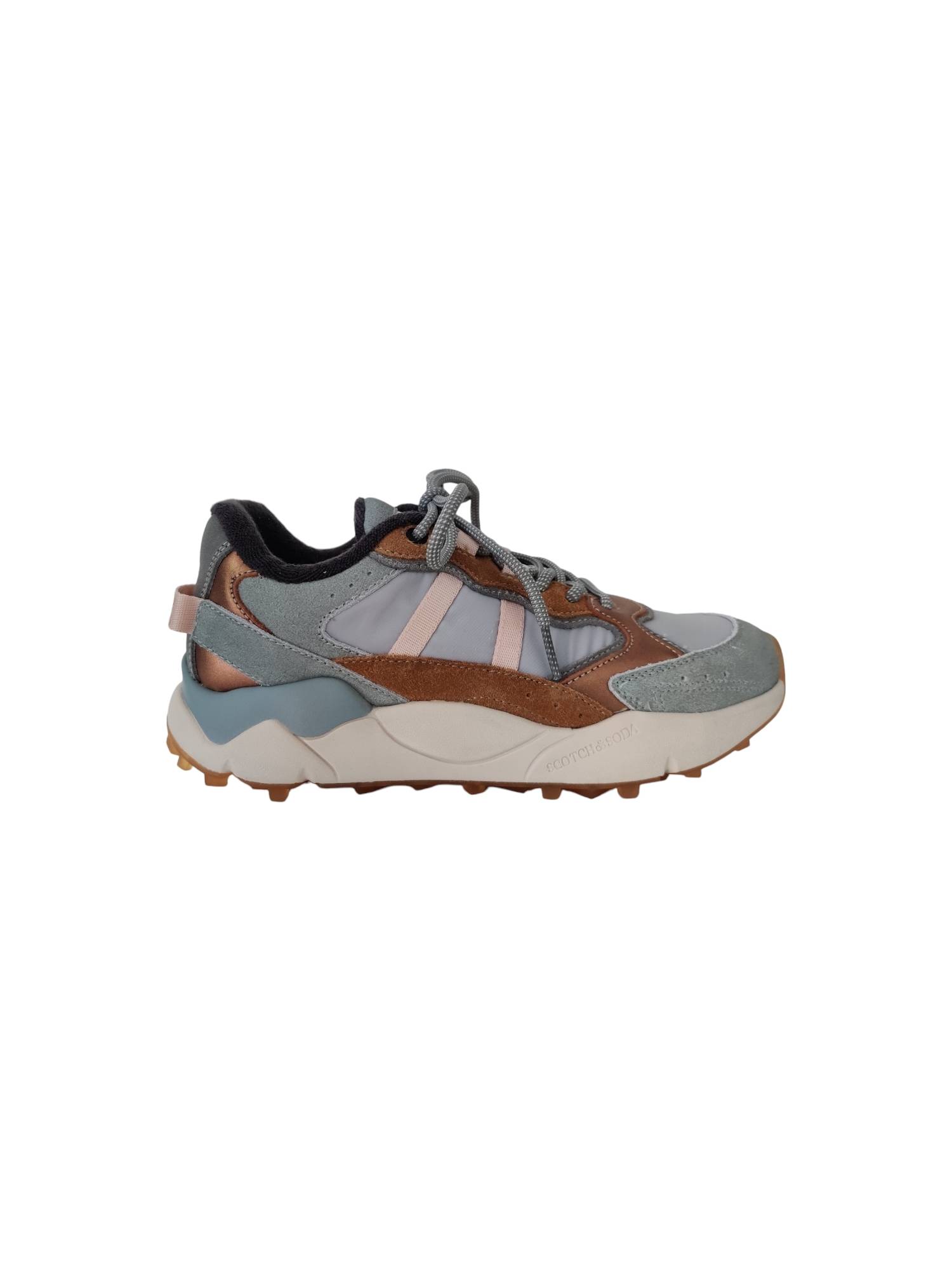 SCOTCH AND SODA MOUNT 78.3196.01 licht grijs sneaker - www.claessensschoenen.nl