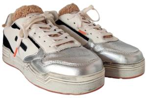 SCOTCH AND SODA LILLIE 27731823-809 zilver sneaker - www.claessensschoenen.nl