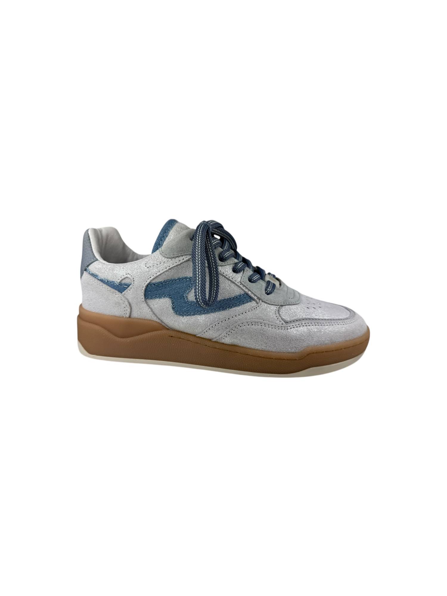 VIA VAI SAM LEVI 62026-12-224 zilver sneaker - www.claessensschoenen.nl