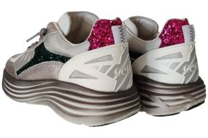 CETTI C 1347 zilver sneaker - www.claessensschoenen.nl